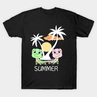 Summer with Lizard T-Shirt